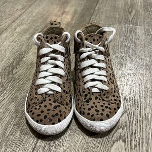 Piper Finn High Top Leopard Sneakers - Size 7